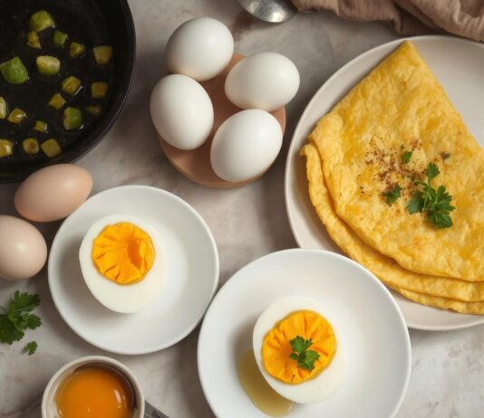 Boiled egg or omelet, which is healthier?